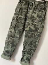 Load image into Gallery viewer, Camo Cargo Magic Pants
